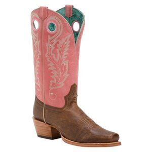 CORRAL BOOTS Made In Mexico Leather Embroidered Square Toe Western Boots